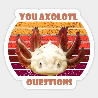 axolotl Sticker